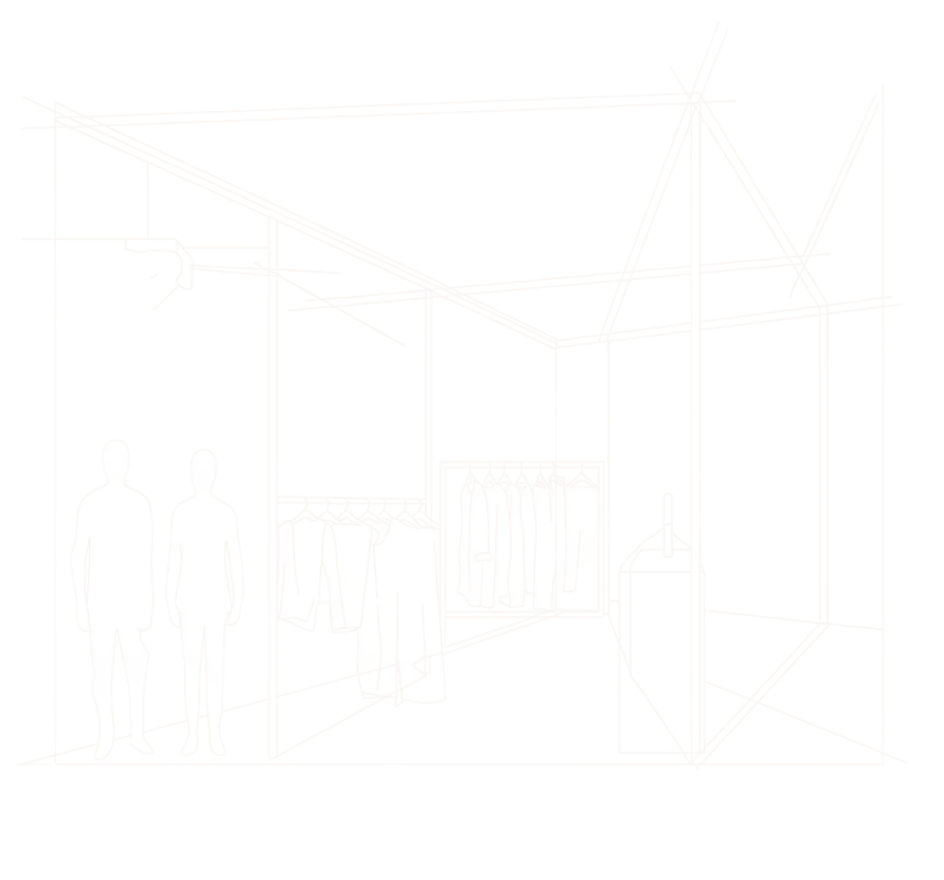 Boceto de tienda EspartArq